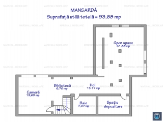 Vila cu 5 camere de vanzare, zona Albert, 320.42 mp