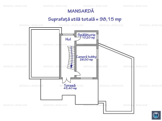 Vila cu 8 camere de vanzare, zona Nord, 554.44 mp