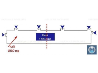 Spatiu industrial de inchiriat, zona Exterior Sud, 650 mp
