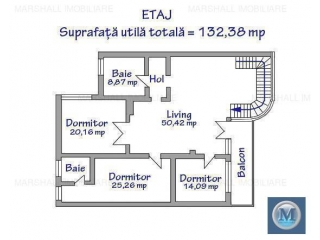 Vila cu 9 camere de vanzare, zona Central, 400 mp