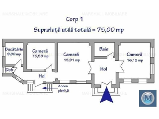 Casa cu 5 camere de vanzare, zona Central, 137 mp