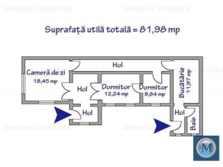 Casa cu 3 camere de vanzare, zona Central, 100.41 mp