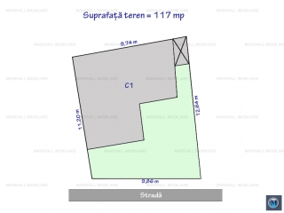 Vila cu 3 camere de vanzare, zona Cantacuzino, 150 mp