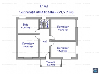 Vila cu 4 camere de vanzare in Blejoi, 217.11 mp