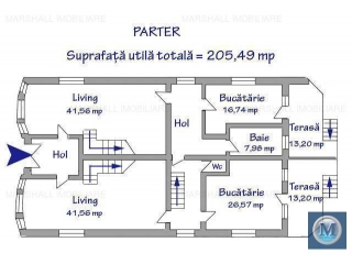 Vila cu 12 camere de vanzare in Strejnicu, 800 mp