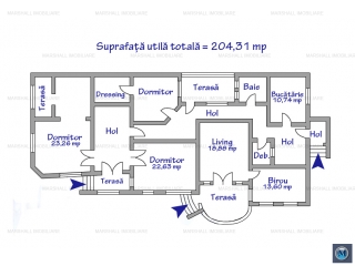 Casa cu 6 camere de vanzare, zona Ultracentral, 168 mp