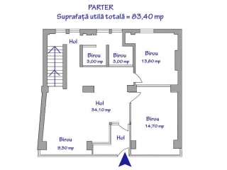Spatiu comercial de inchiriat, zona Ultracentral, 208 mp