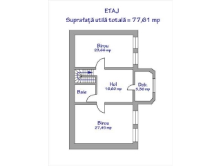 Spatiu  birouri de inchiriat, zona Ultracentral, 159.18 mp