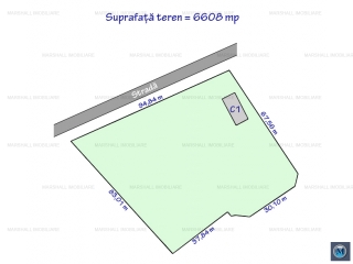 Teren intravilan de vanzare, zona Exterior Vest, 6608 mp