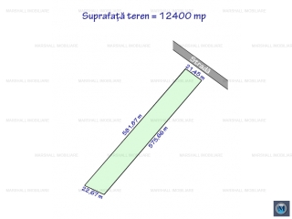 Teren extravilan de vanzare in Strejnicu, 12400 mp