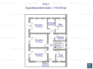 Vila cu 5 camere de vanzare in Paulestii Noi, 237.66 mp