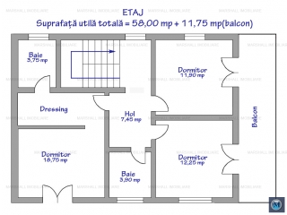 Vila cu 5 camere de vanzare in Paulesti, 135.70 mp