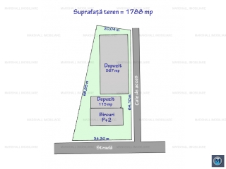 Spatiu industrial de vanzare in Valenii de Munte, 1138 mp