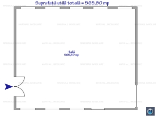 Spatiu industrial de vanzare in Filipestii de Padure, 2663.50 mp
