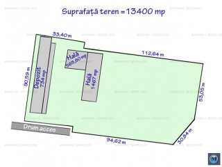 Spatiu industrial de vanzare in Filipestii de Padure, 2663.50 mp