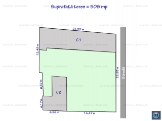 Teren intravilan de vanzare, zona Ultracentral, 508 mp