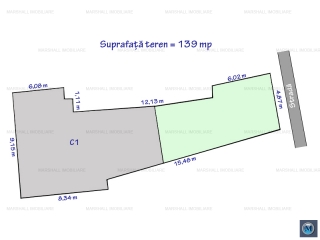Vila cu 5 camere de vanzare, zona Parcul Tineretului, 126.15 mp