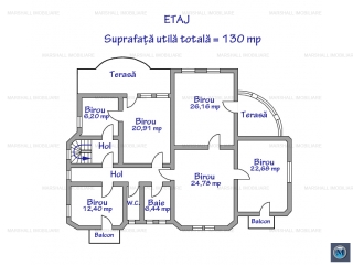 Spatiu  birouri de vanzare, zona Ultracentral, 349.3 mp