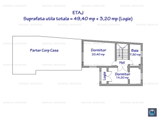 Vila cu 4 camere de vanzare, zona Gheorghe Doja, 98.8 mp