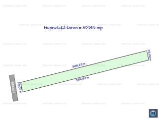 Teren intravilan de vanzare, zona Exterior Nord, 9295 mp