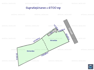 Teren intravilan de vanzare in Galmeia, 6700 mp