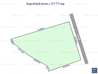 Teren extravilan de vanzare in Plopu, 3177 mp
