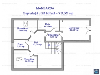Casa cu 6 camere de vanzare in Paulesti, 228.95 mp