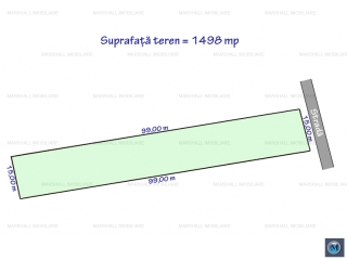 Teren intravilan de vanzare in Boldesti-Scaeni, 1498 mp