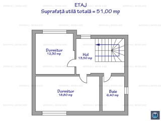 Vila cu 3 camere de vanzare in Baicoi, 115.60 mp