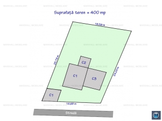 Vila cu 4 camere de vanzare in Homoraciu, 78.33 mp