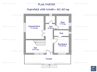 Vila cu 5 camere de vanzare in Urlati, zona Sud, 139.07 mp