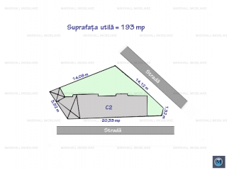 Casa cu 2 camere de vanzare, zona Buna Vestire, 77 mp