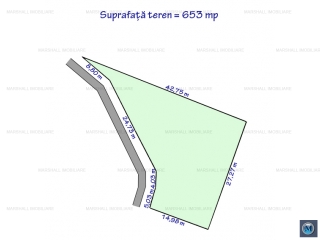 Teren intravilan de vanzare in Boldesti-Scaeni, 653 mp