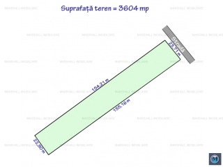 Teren intravilan de vanzare in Harsa, 3604 mp