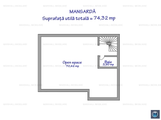 Spatiu  birouri de inchiriat, zona Central, 350 mp