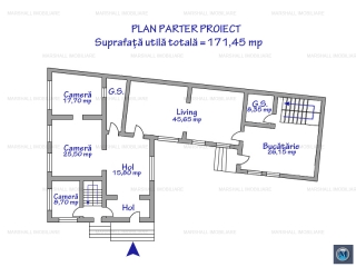 Casa cu 6 camere de vanzare, zona Est, 307 mp