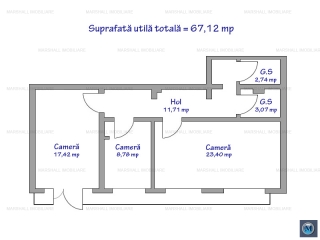 Spatiu comercial de vanzare, zona Gheorghe Doja, 67.12 mp