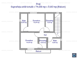 Casa cu 4 camere de vanzare in Paulesti, 149.32 mp