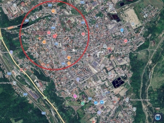 Teren intravilan de vanzare in Campina, zona Nord, 2022 mp