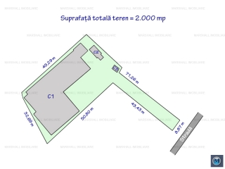 Teren intravilan de vanzare in Campina, zona Nord, 2022 mp