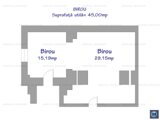 Spatiu  birouri de inchiriat, zona Eminescu