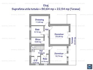 Vila cu 5 camere de vanzare in Baicoi, zona Sud-Vest, 190 mp