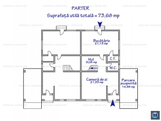 Vila cu 4 camere de vanzare in Paulesti, 144 mp