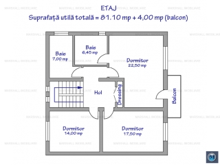 Casa cu 5 camere de inchiriat in Cocosesti, 163.5 mp