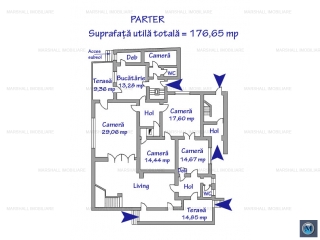 Spatiu comercial de inchiriat, zona Central, 150 mp