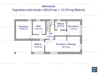 Casa cu 6 camere de vanzare in Nisipoasa, 205,75 mp