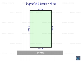 Teren intravilan de vanzare, zona Exterior Vest, 40000 mp