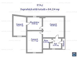 Vila cu 7 camere de vanzare, zona Ana Ipatescu, 156.98 mp