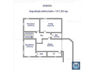 Casa cu 9 camere de vanzare in Bucov, 422.75 mp