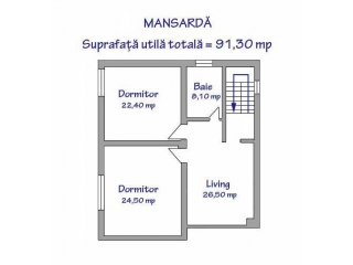 Vila cu 5 camere de vanzare in Baicoi, 236 mp